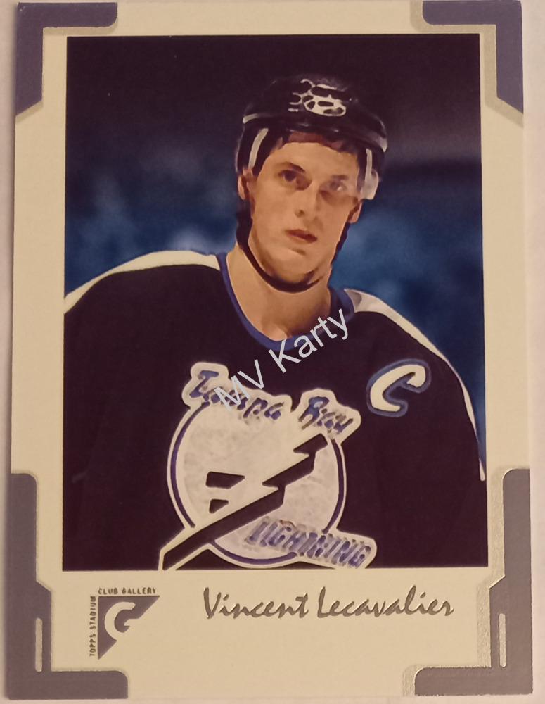 2001-02 Topps Stadium Club - Gallery #G39 Vincent Lecavalier