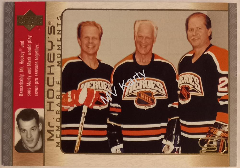 2003-04 Upper Deck - Mr. Hockey's Memorable Moments #GH18 Gordie Howe