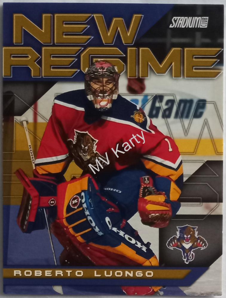 2001-02 Topps Stadium Club - New Regime #NR6 Roberto Luongo