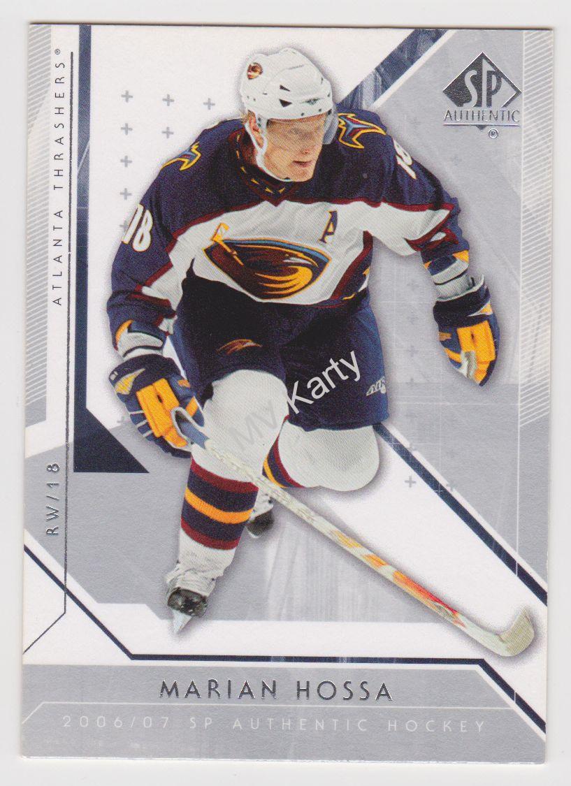 2006-07 SP Authentic #96 - Marian Hossa