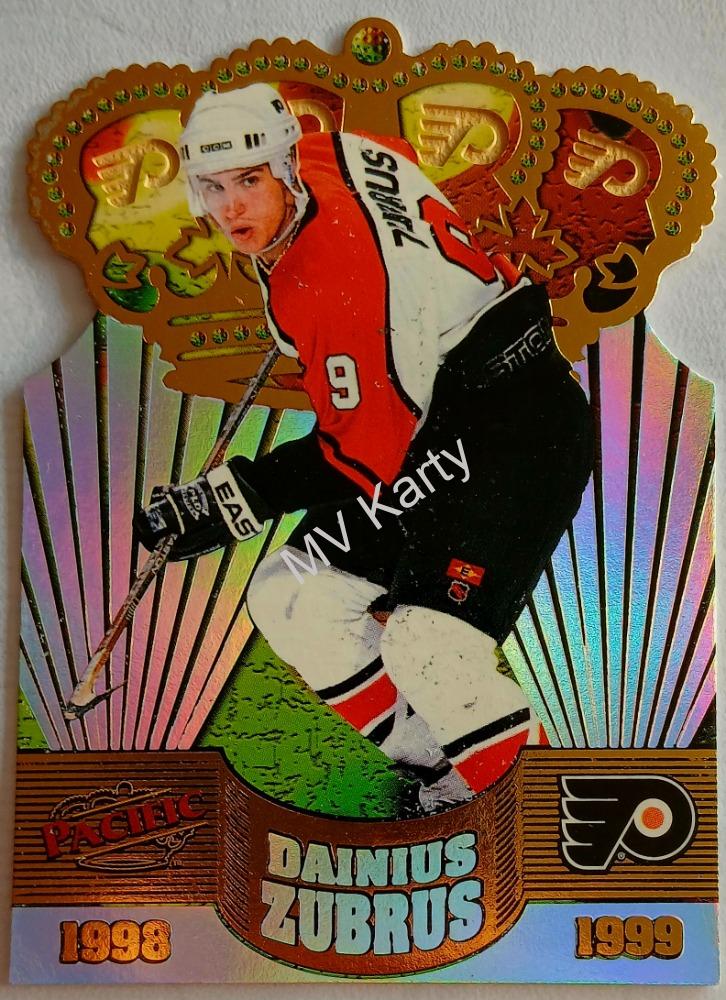 1998-99 Pacific - Gold Crown Die-Cuts #26 Dainius Zubrus