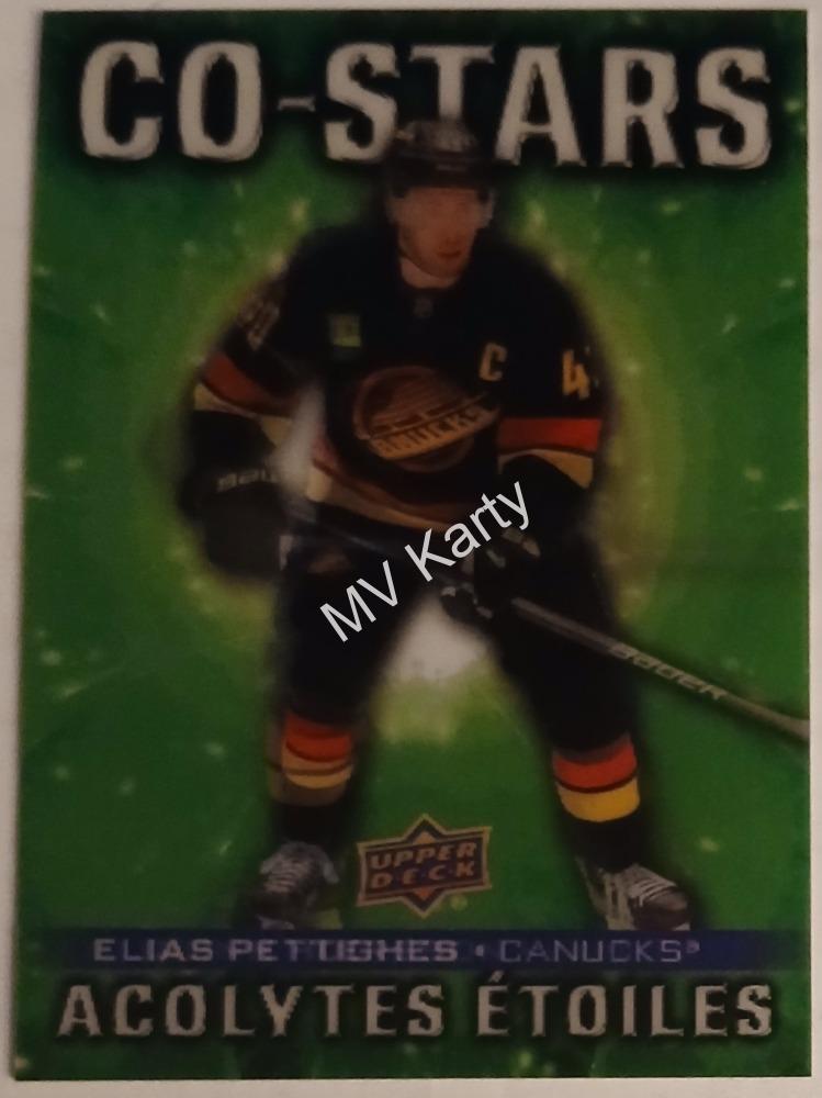 2025-26 Upper Deck Tim Hortons Collector's Series - Co-Stars #CO-7 Elias Pettersson, Quinn Hughes