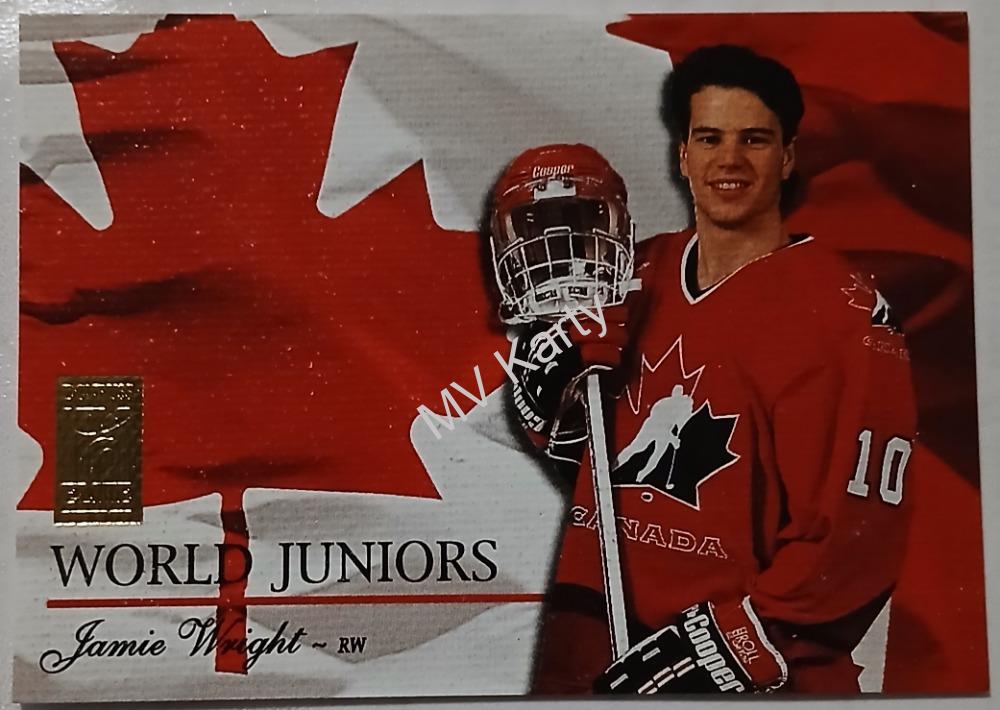 1995-96 Donruss Elite - World Juniors #22 Jamie Wright #/1,000