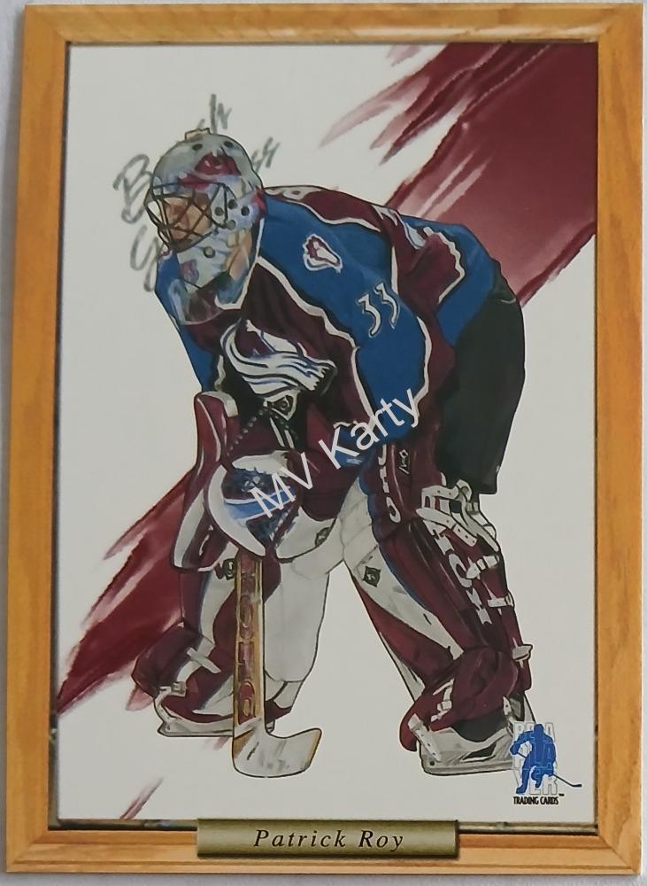 2003-04 In the Game Be A Player Memorabilia - Brush with Greatness - Draw #_PARO Patrick Roy