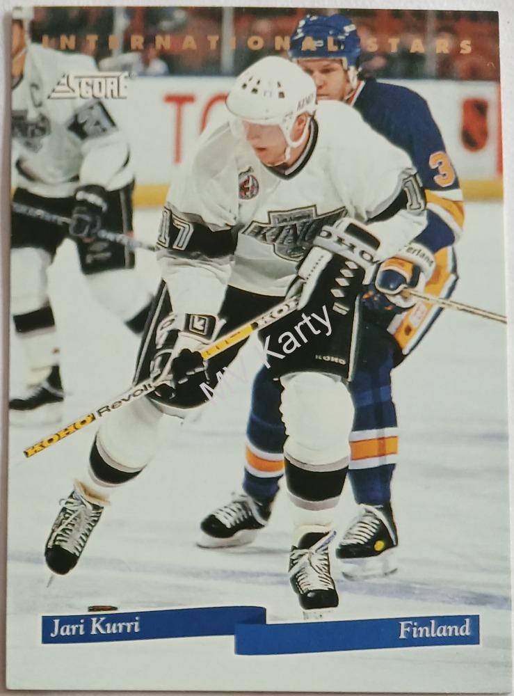 1993-94 Score - International Stars #7 Jari Kurri