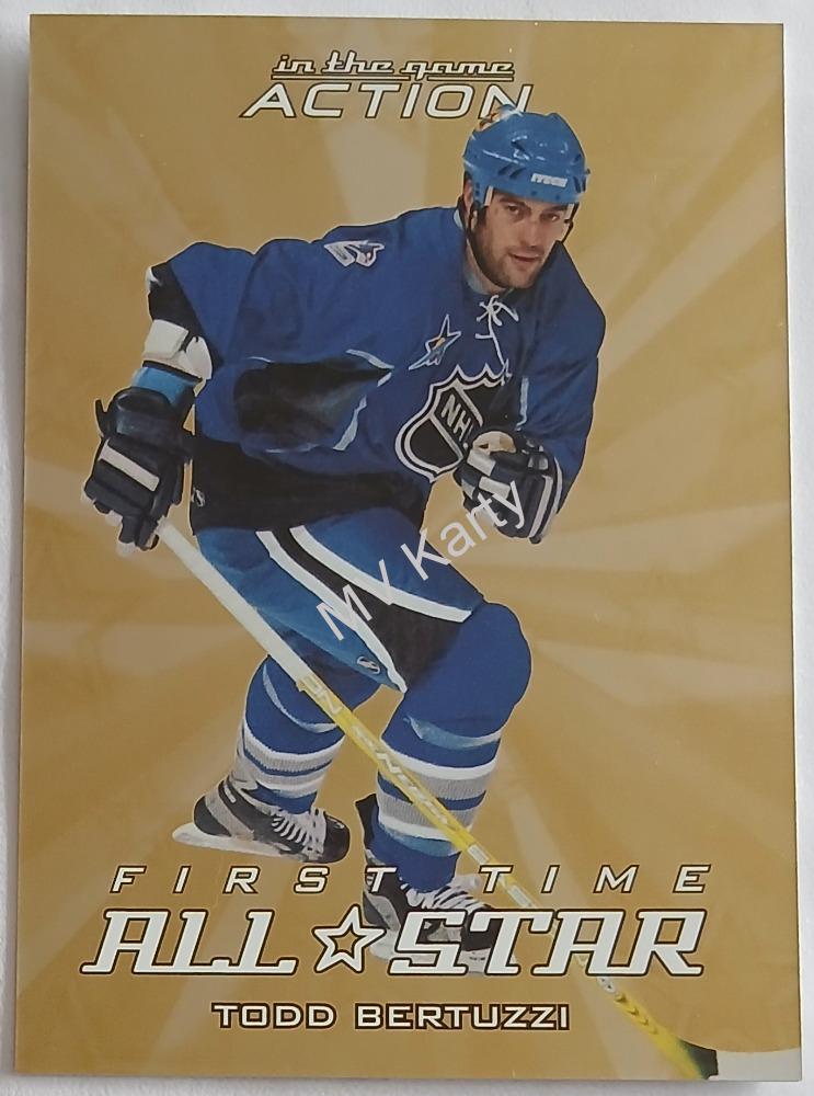 2003-04 In the Game Action - First Time All-Stars #FT-4 Todd Bertuzzi