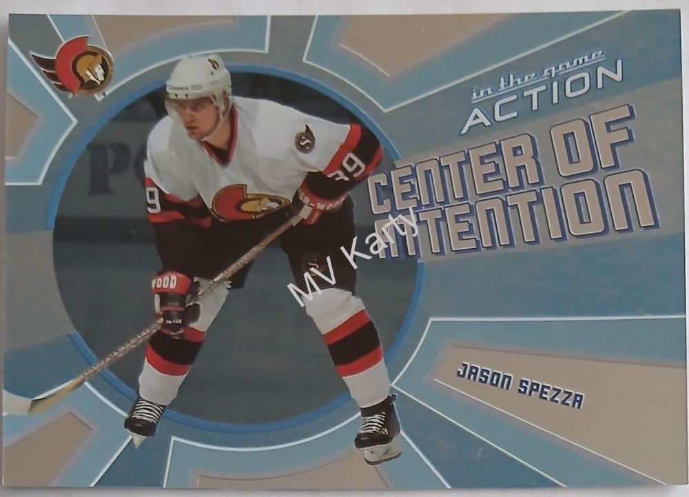 2003-04 In the Game Action - Center of Attention #CA-9 Jason Spezza