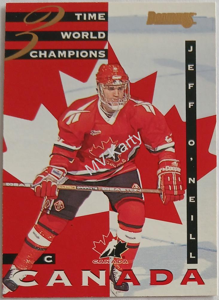 1995-96 Donruss - Canadian World Junior Team #14 Jeff O'Neill