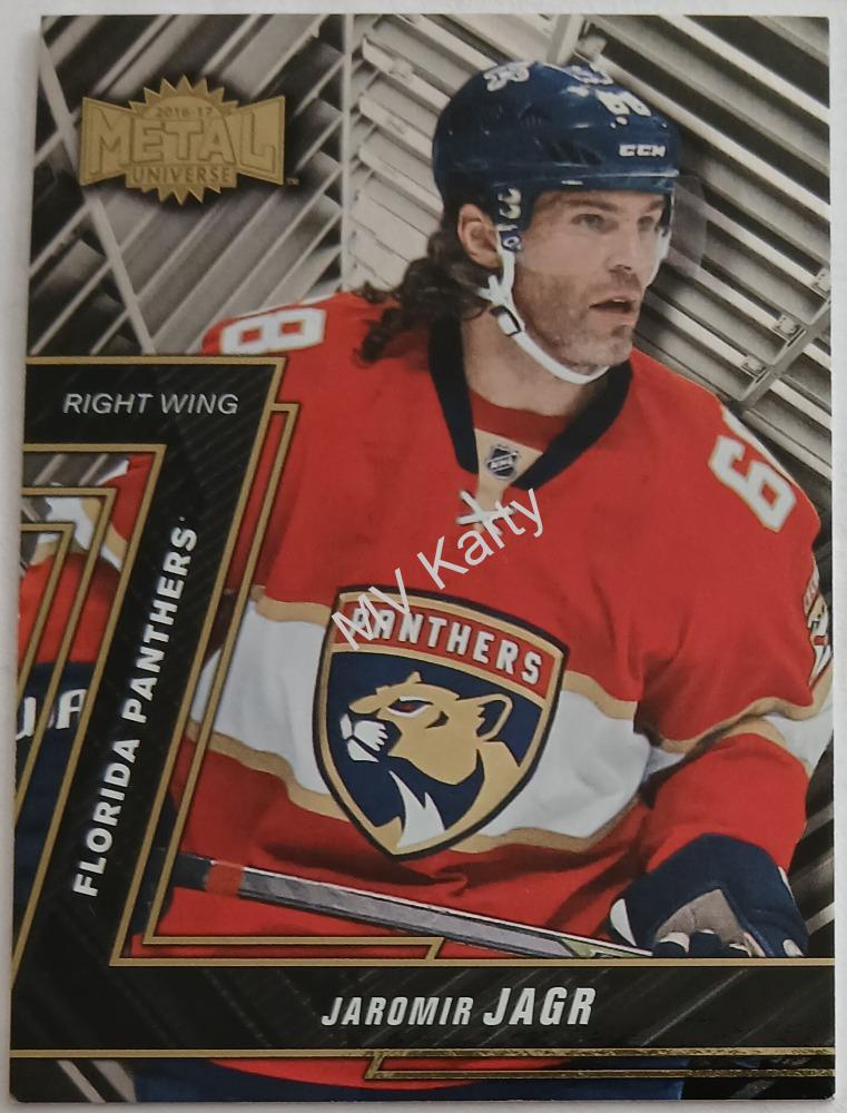 2016-17 Upper Deck Fleer Showcase - Metal Universe #MU-19 Jaromir Jagr