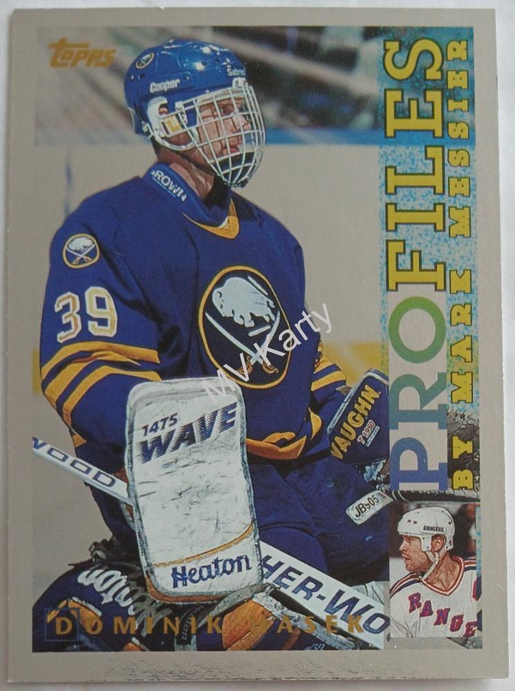 1995-96 Topps - Profiles #PF-14 Dominik Hasek