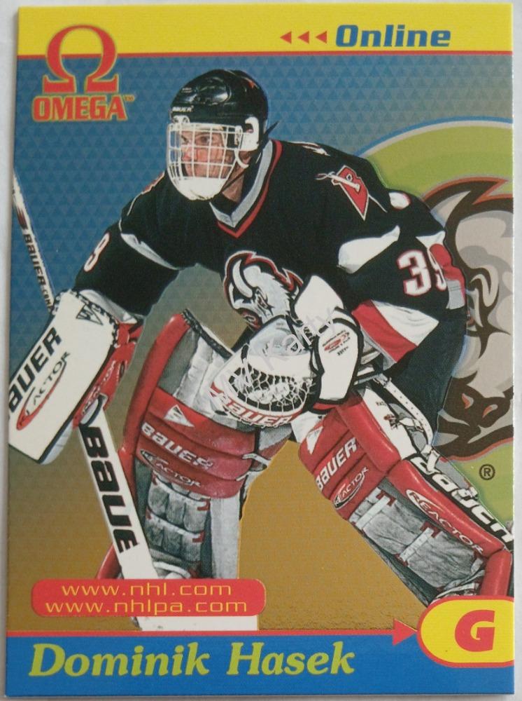 1998-99 Pacific Omega - Online #4 Dominik Hasek