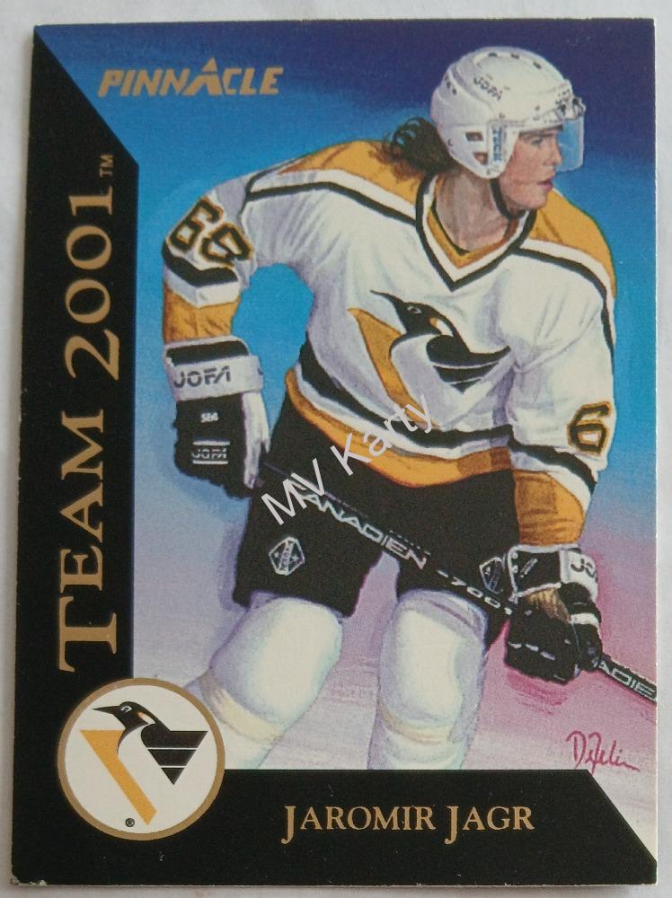 1993-94 Pinnacle - Team 2001 - French #12 Jaromir Jagr POPIS!!!!!!!!!