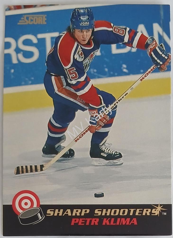 1992-93 Score - Sharp Shooters #24 Petr Klima