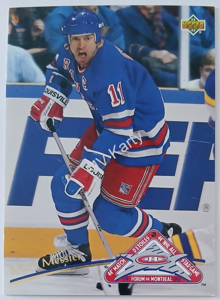 1992-93 Upper Deck - All-Stars #7 Mark Messier