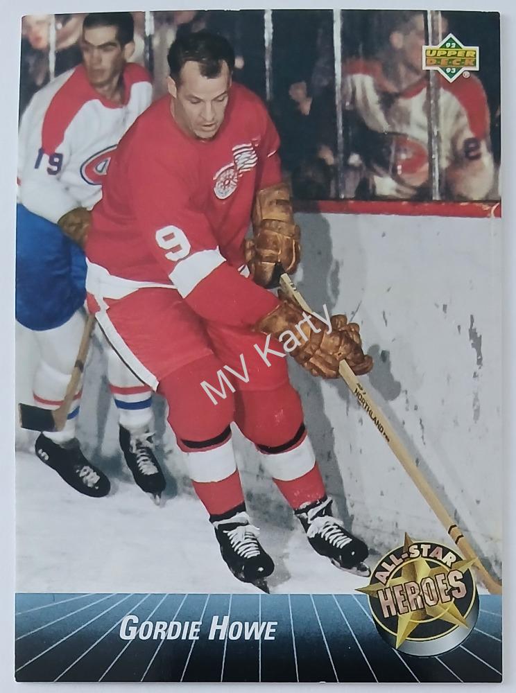1992-93 Upper Deck - All-Stars #42 Gordie Howe