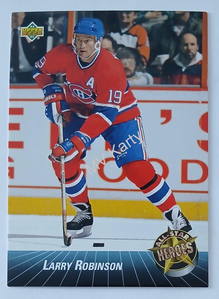 1992-93 Upper Deck - All-Stars #48 Larry Robinson