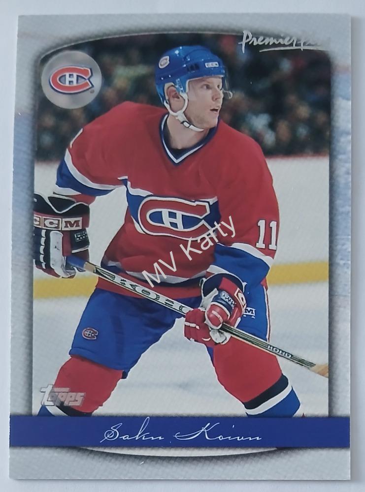 1999-00 Topps Premier Plus - Pre-Production #PP4 Saku Koivu