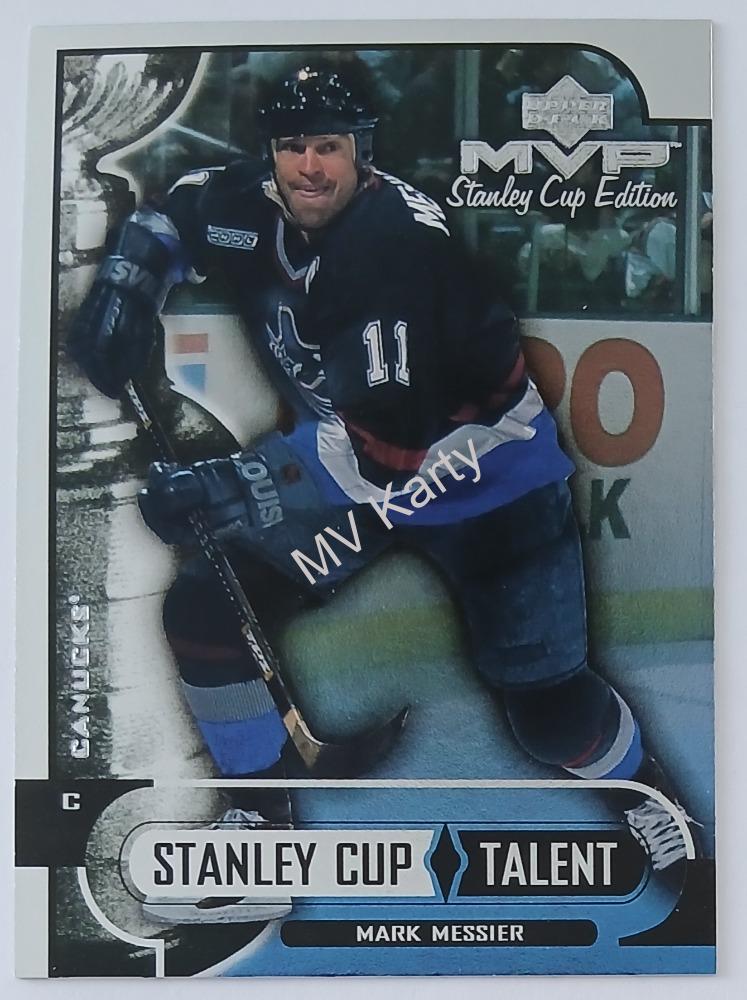1999-00 Upper Deck MVP Stanley Cup Edition - Stanley Cup Talent #SC19 Mark Messier