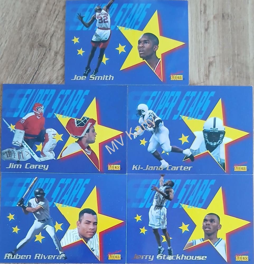 1996 Signature Rookies - Super Stars (5 karet)