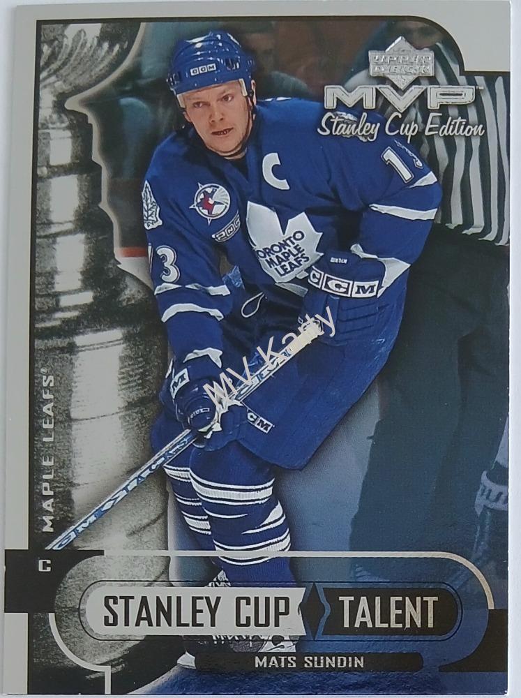 1999-00 Upper Deck MVP Stanley Cup Edition - Stanley Cup Talent #SC18 Mats Sundin