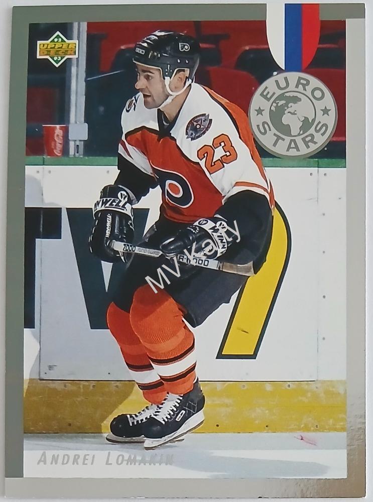 1992-93 Upper Deck - Euro Stars #E17 Andrei Lomakin