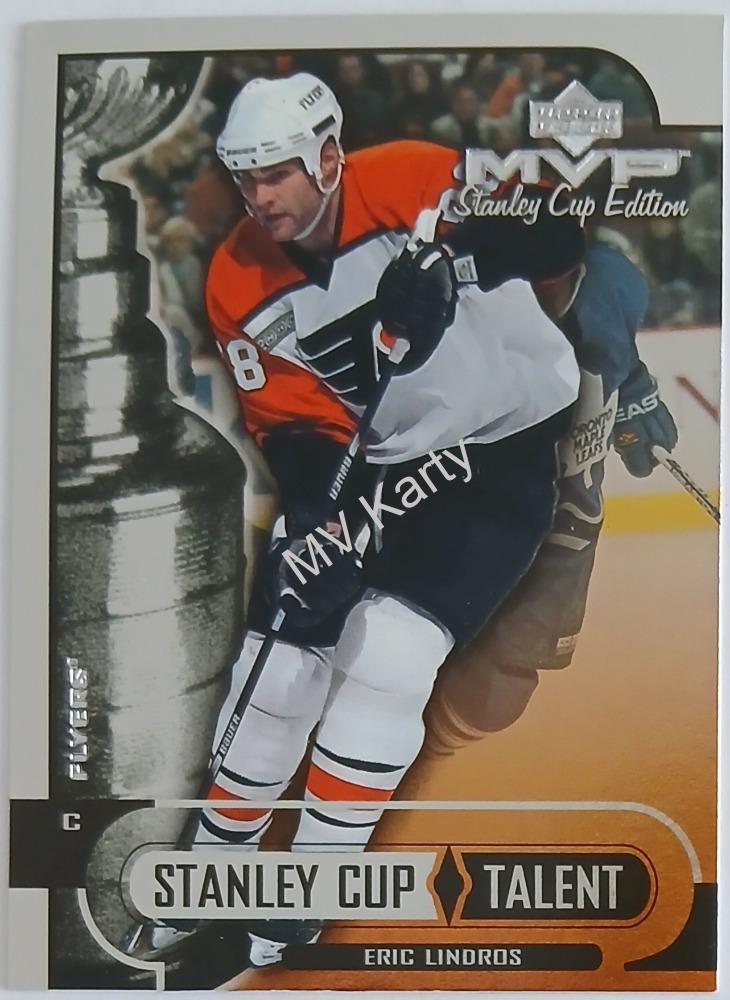 1999-00 Upper Deck MVP Stanley Cup Edition - Stanley Cup Talent #SC12 Eric Lindros