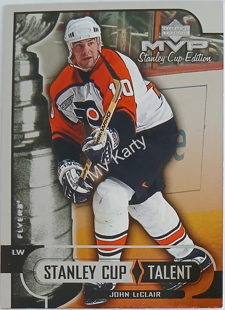 1999-00 Upper Deck MVP Stanley Cup Edition - Stanley Cup Talent #SC13 John LeClair