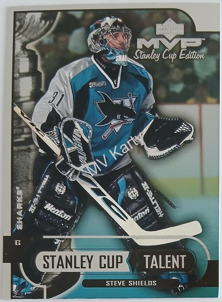 1999-00 Upper Deck MVP Stanley Cup Edition - Stanley Cup Talent #SC17 Steve Shields