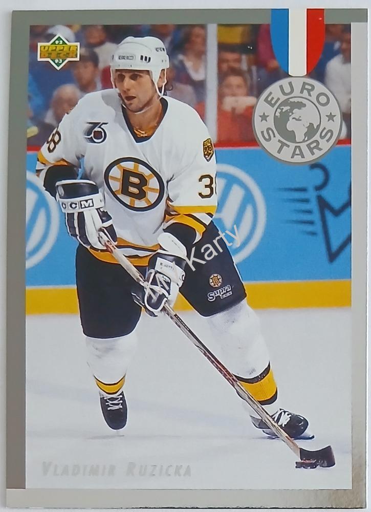 1992-93 Upper Deck - Euro Stars #E4 Vladimir Ruzicka