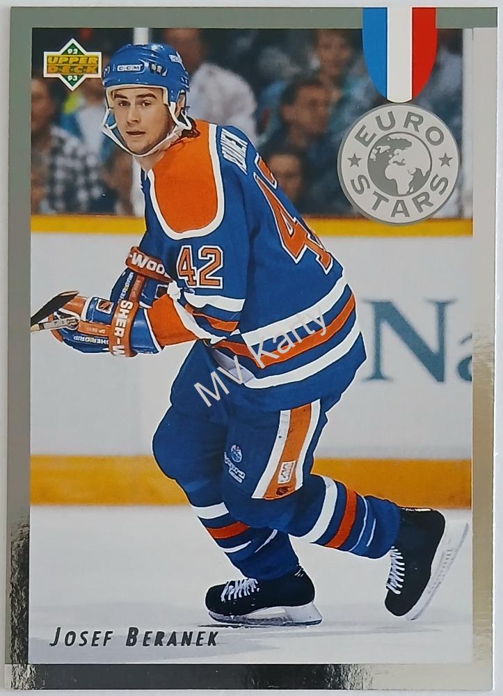 1992-93 Upper Deck - Euro Stars #E11 Josef Beranek