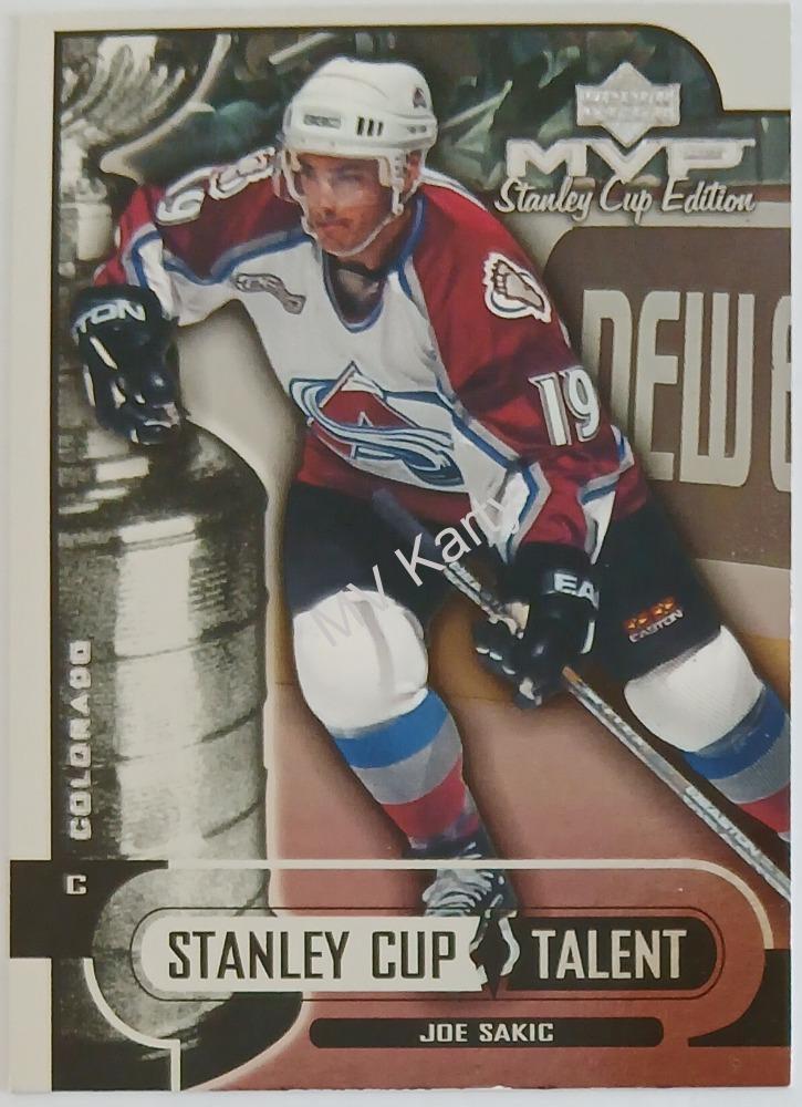1999-00 Upper Deck MVP Stanley Cup Edition - Stanley Cup Talent #SC4 Joe Sakic