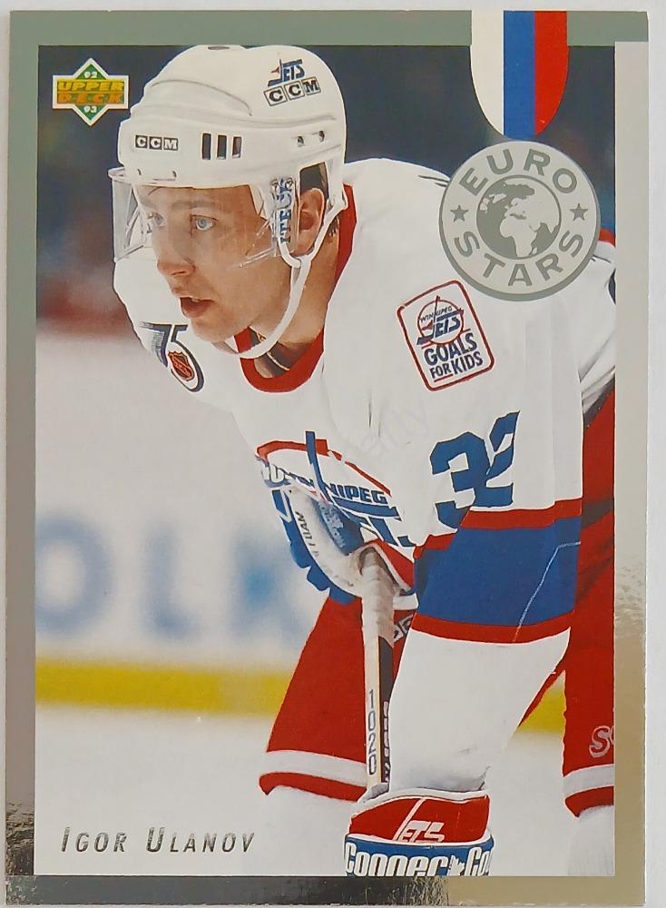 1992-93 Upper Deck - Euro Stars #E15 Igor Ulanov