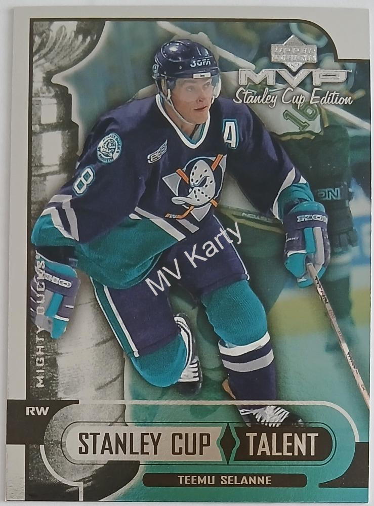 1999-00 Upper Deck MVP Stanley Cup Edition - Stanley Cup Talent #SC2 Teemu Selanne