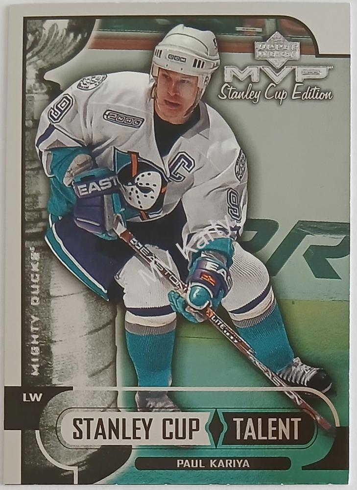 1999-00 Upper Deck MVP Stanley Cup Edition - Stanley Cup Talent #SC1 Paul Kariya