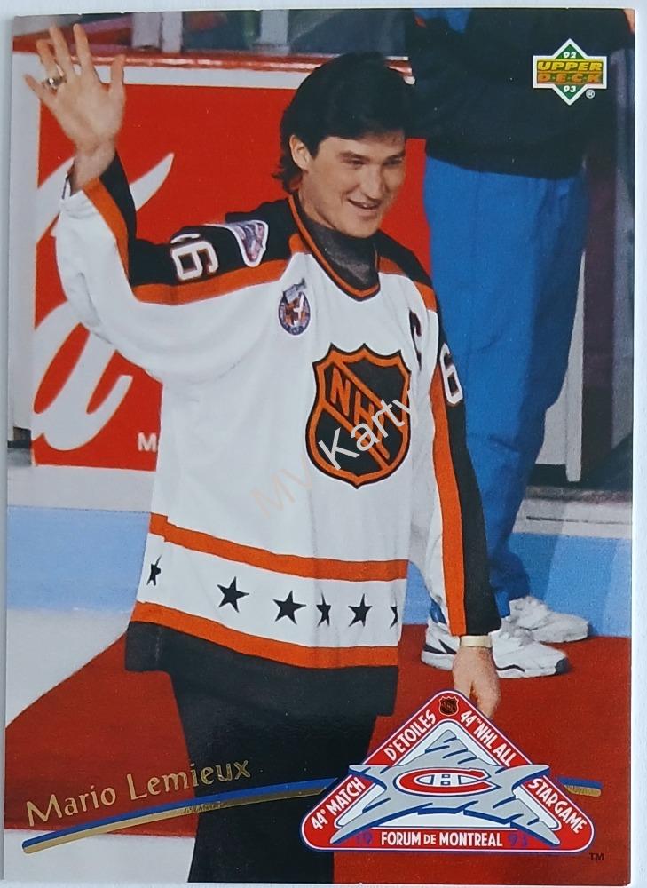 1992-93 Upper Deck - All-Stars #6 Mario Lemieux