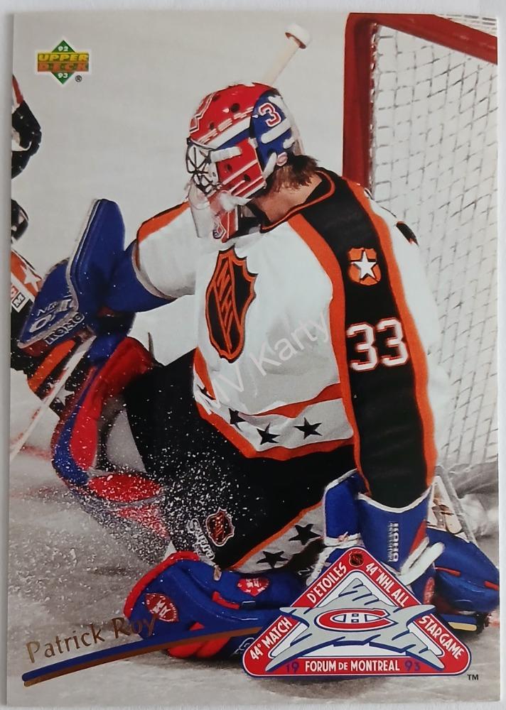 1992-93 Upper Deck - All-Stars #12 Patrick Roy