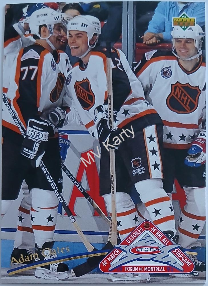 1992-93 Upper Deck - All-Stars #10 Adam Oates