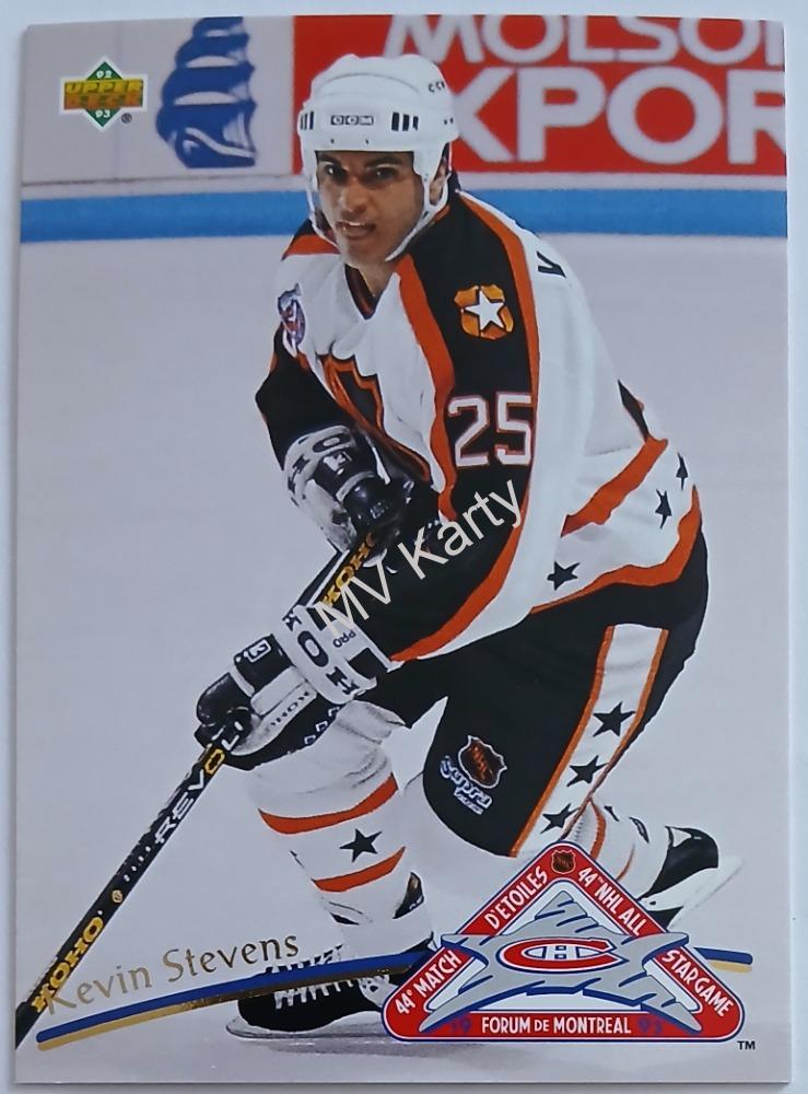 1992-93 Upper Deck - All-Stars #14 Kevin Stevens