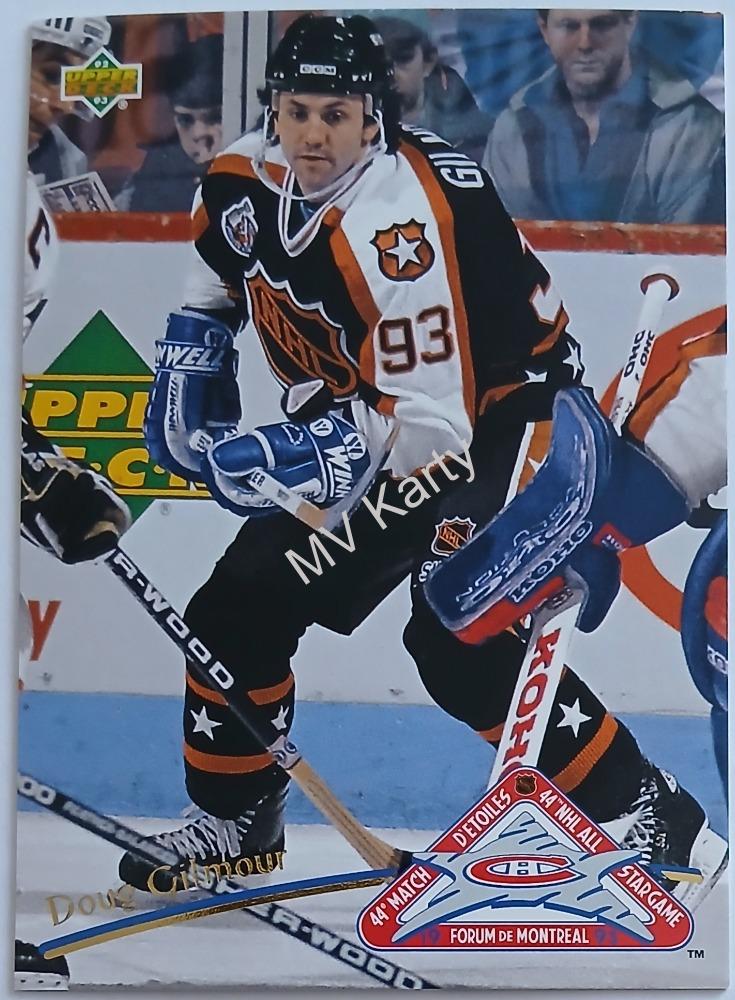 1992-93 Upper Deck - All-Stars #24 Doug Gilmour