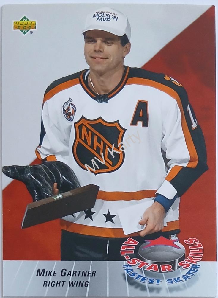 1992-93 Upper Deck - All-Stars #38 Mike Gartner