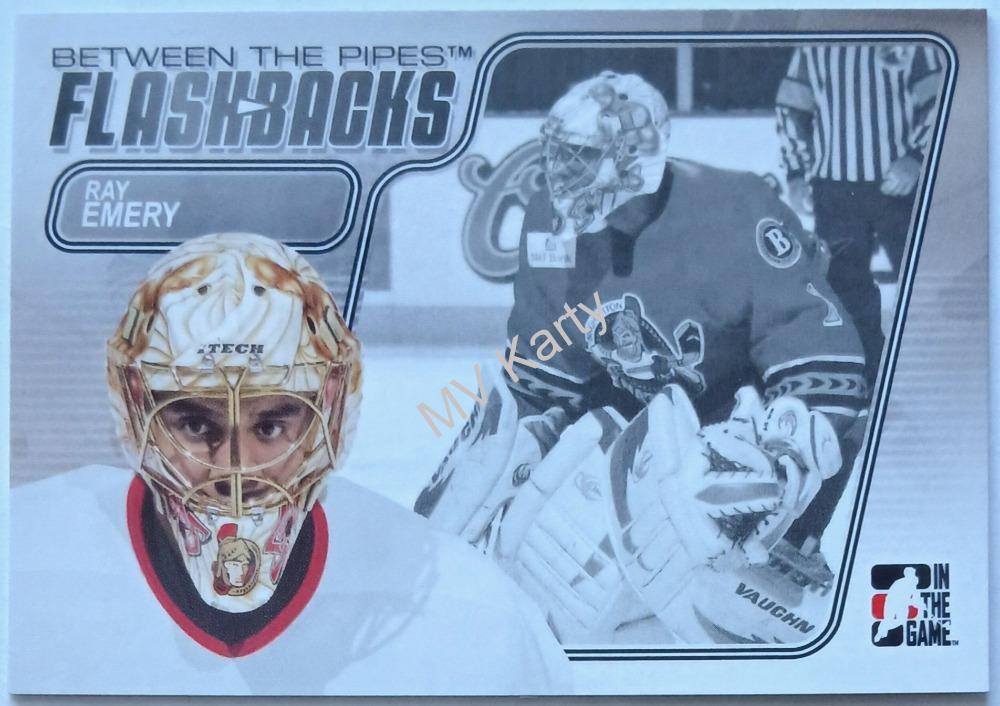 2007-08 In the Game Between the Pipes - Flashbacks #FB-03 Ray Emery