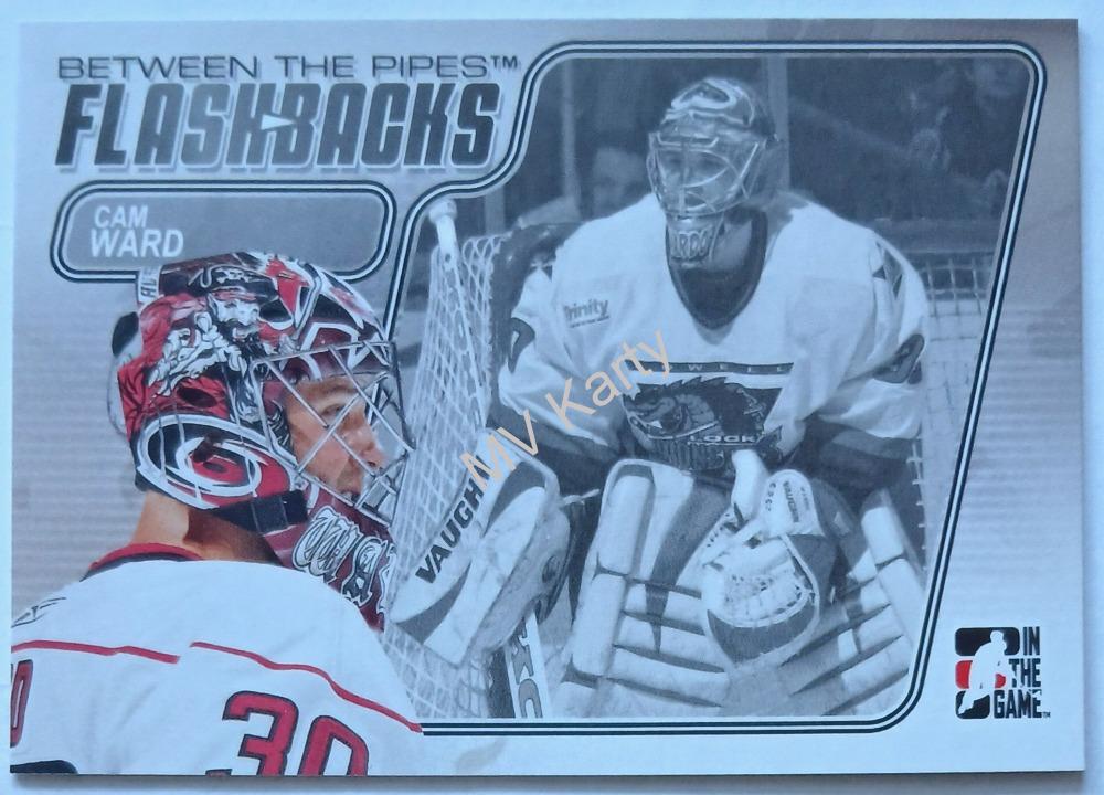 2007-08 In the Game Between the Pipes - Flashbacks #FB-09 Cam Ward