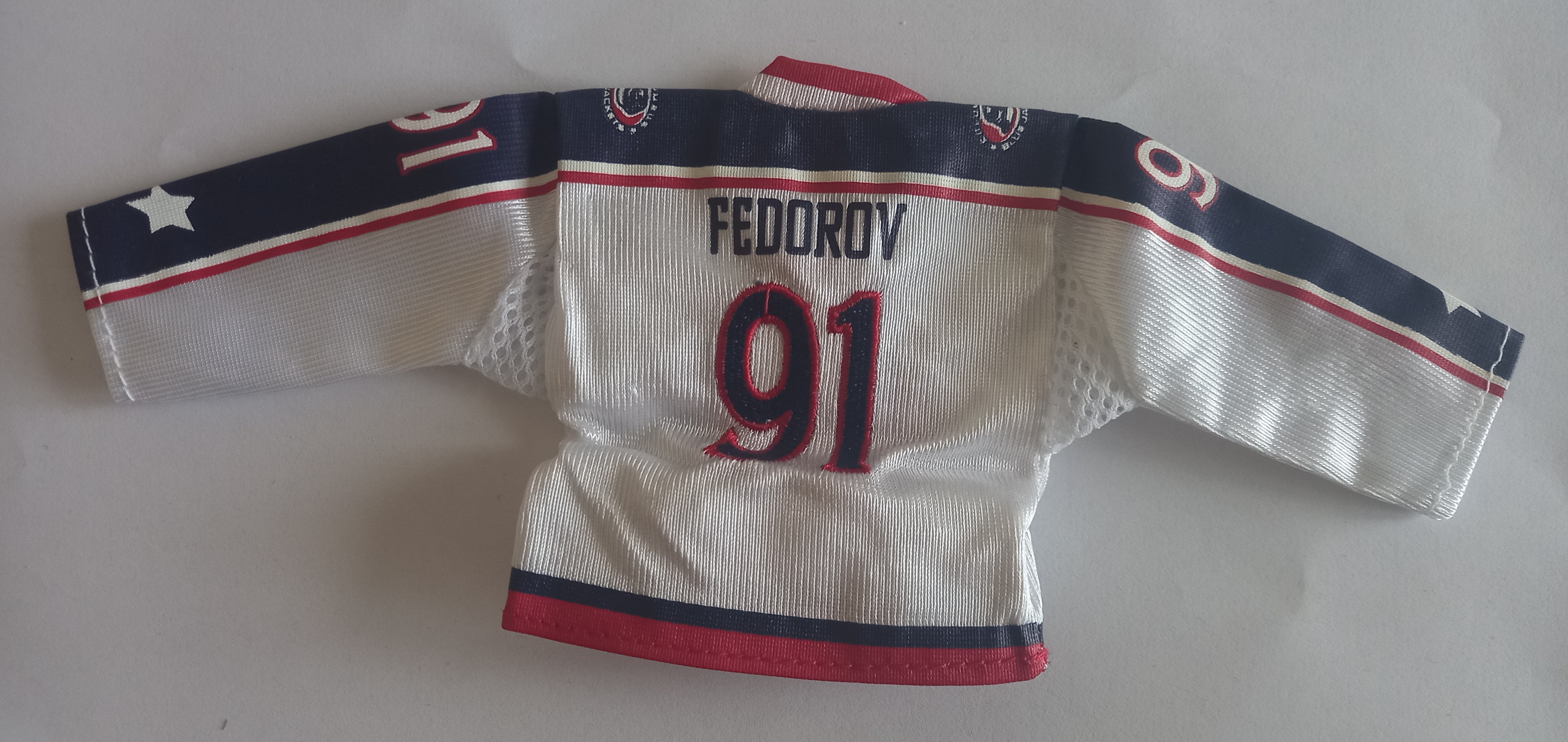 2007-08 Upper Deck Mini Jersey - Jerseys Variations #NNO - Sergei Fedorov