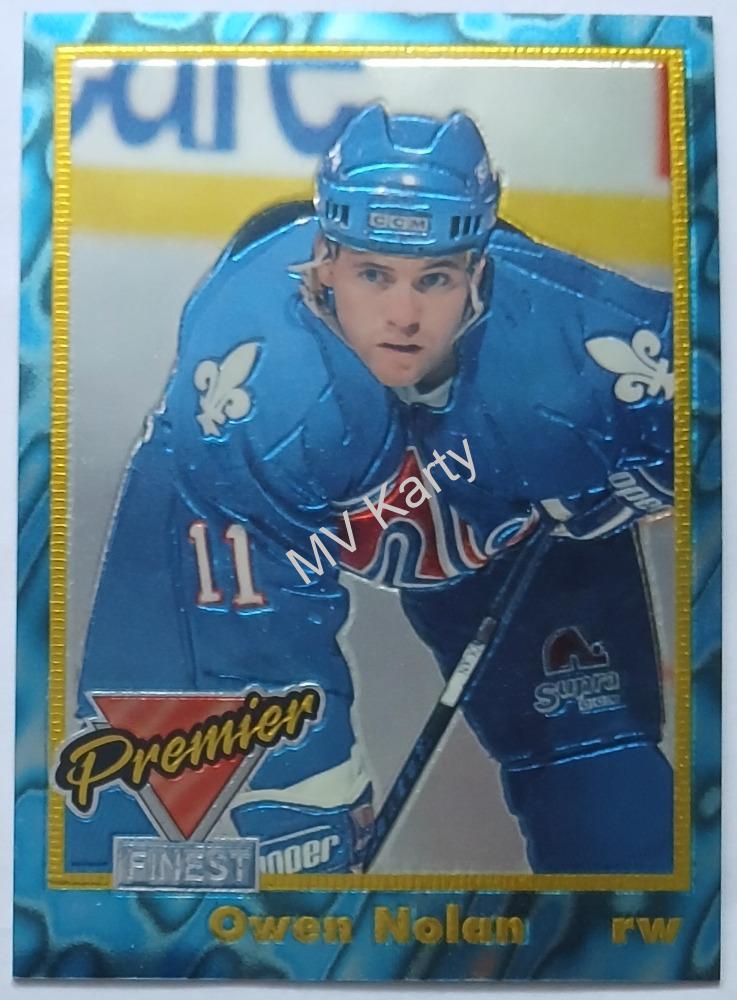 1993-94 Topps Premier - Finest #4 Owen Nolan