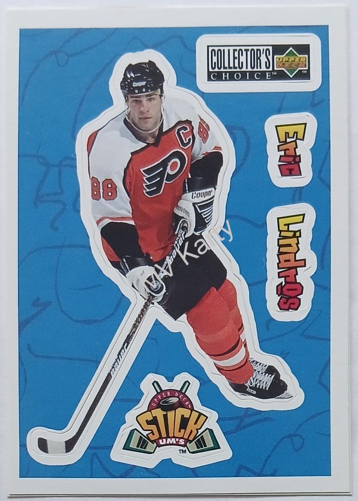 1996-97 Upper Deck Collector's Choice - Stick-Ums #S9 Eric Lindros