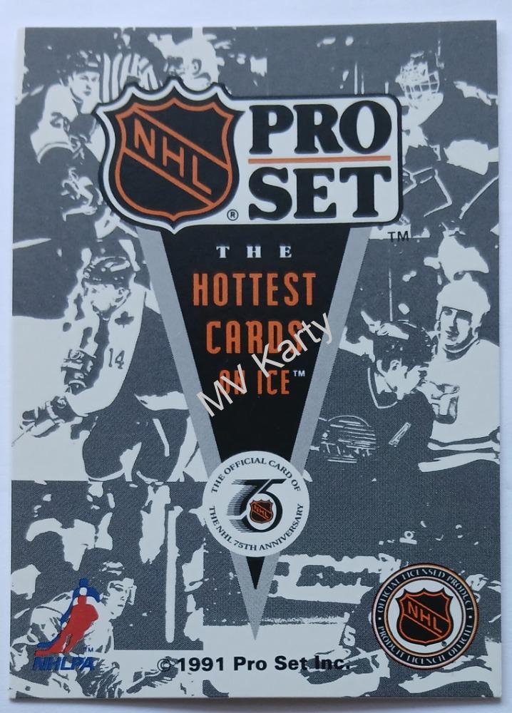 1991-92 Pro Set - Hockey Hall of Fame 75th Anniversary Tribute #HOCI Hottest Cards on Ice
