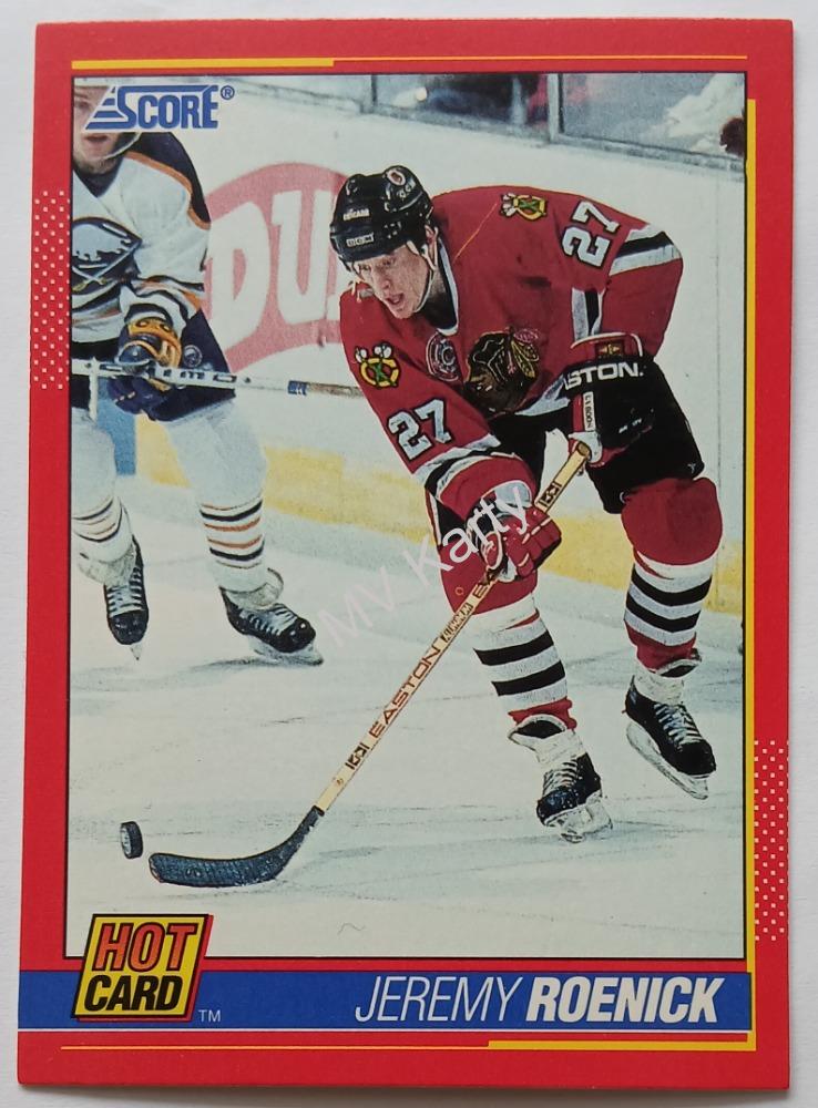 1991-92 Score - Hot Card #10 Jeremy Roenick