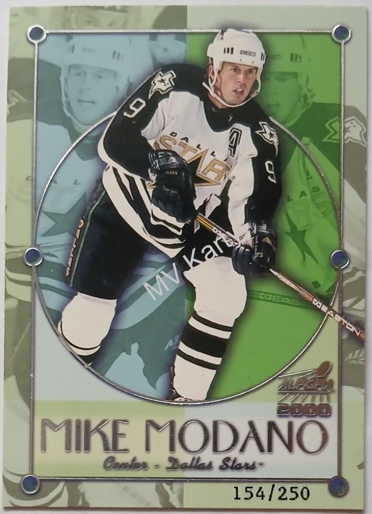 1999-00 Pacific Aurora - Championship Fever - Silver #11 Mike Modano #/250