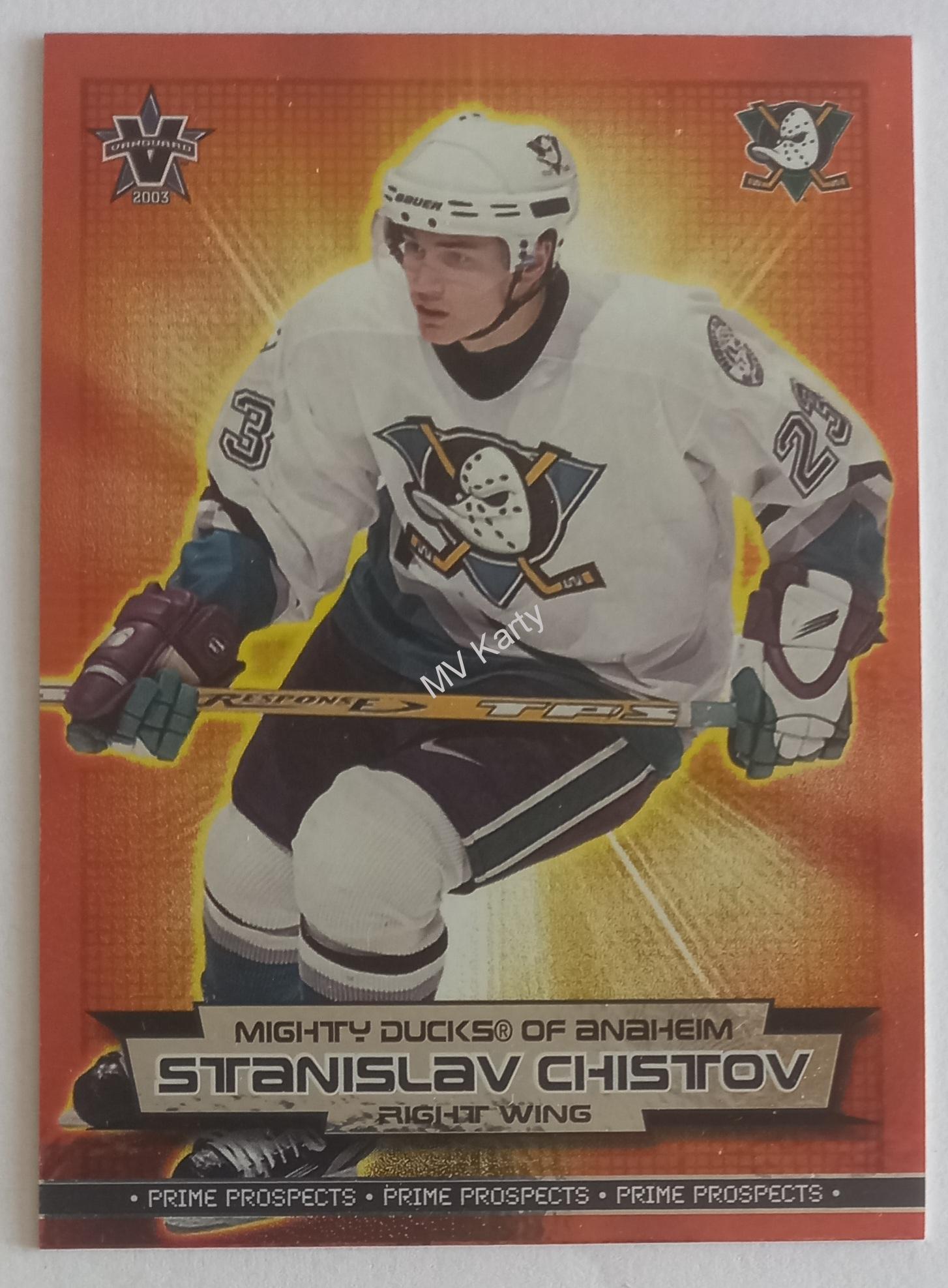 2002-03 Pacific Vanguard - Prime Prospects #1 Stanislav Chistov