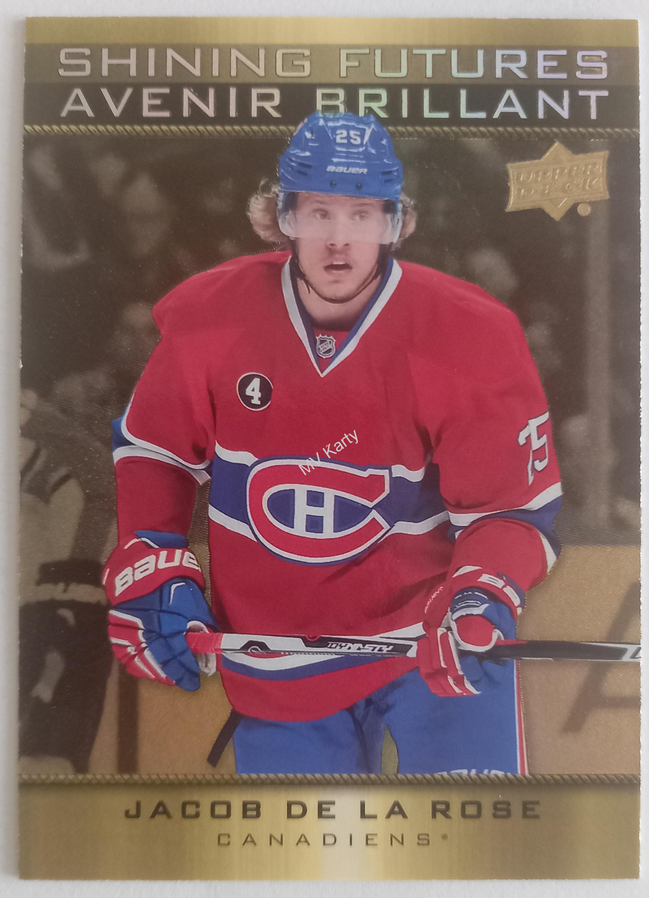 2015-16 Upper Deck Tim Hortons Collector's Series - Shining Futures #SF-12 Jacob de la Rose